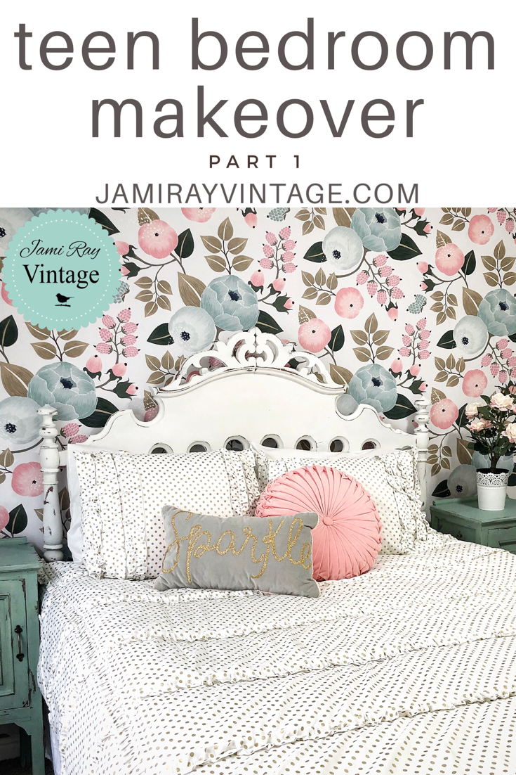 Teen Bedroom Makeover | YouTube Video | Part 1 – Jami Ray Vintage