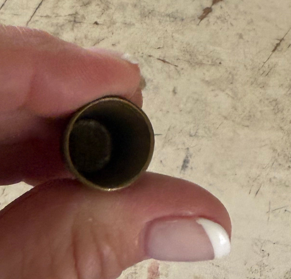 Vintage Brass Thimble #5