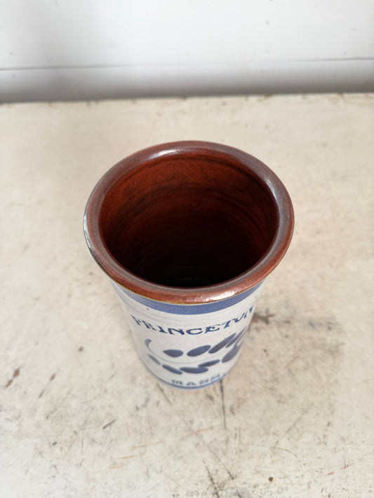 Princeton, Massachusetts stoneware crock