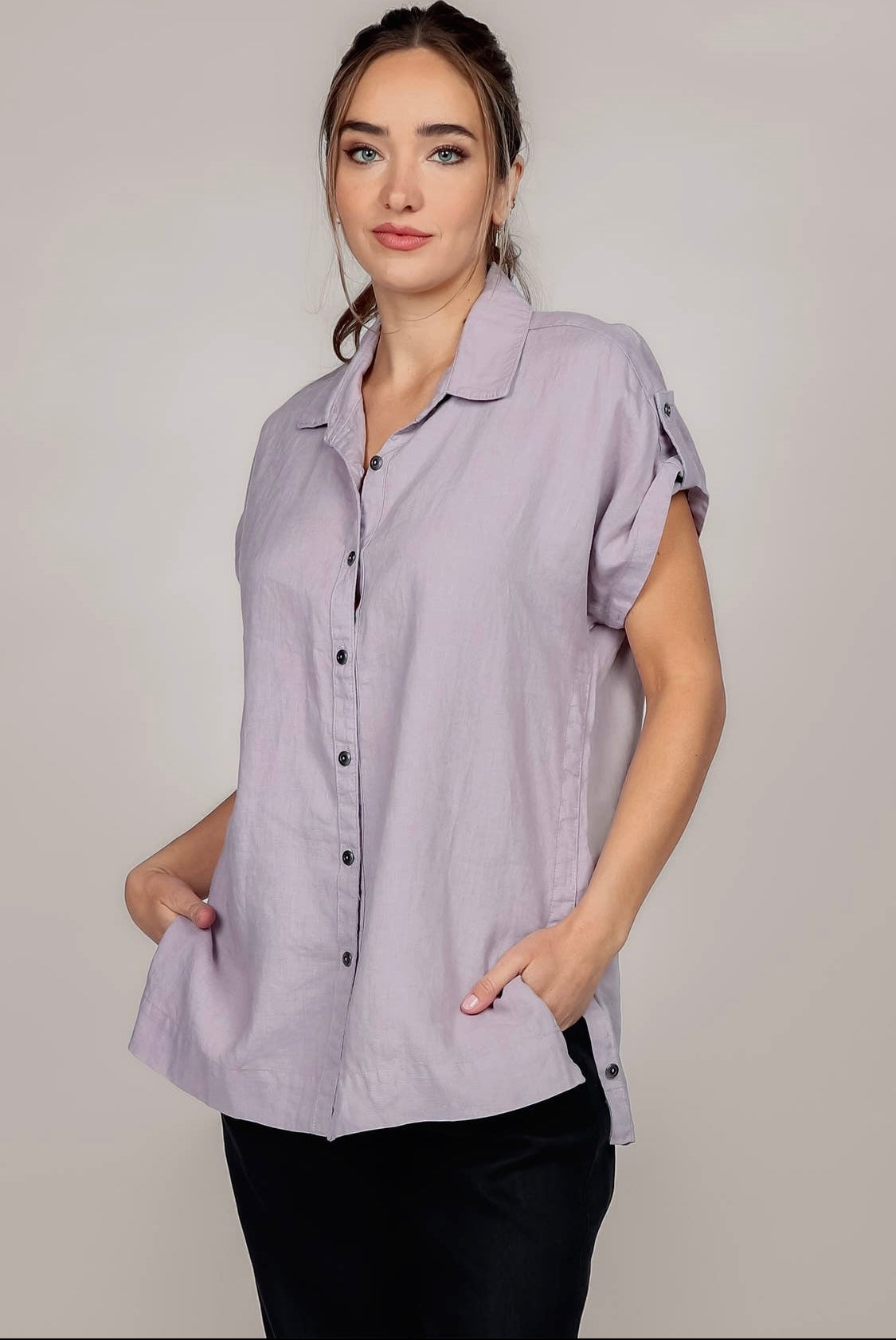 Summer Linen Blouse