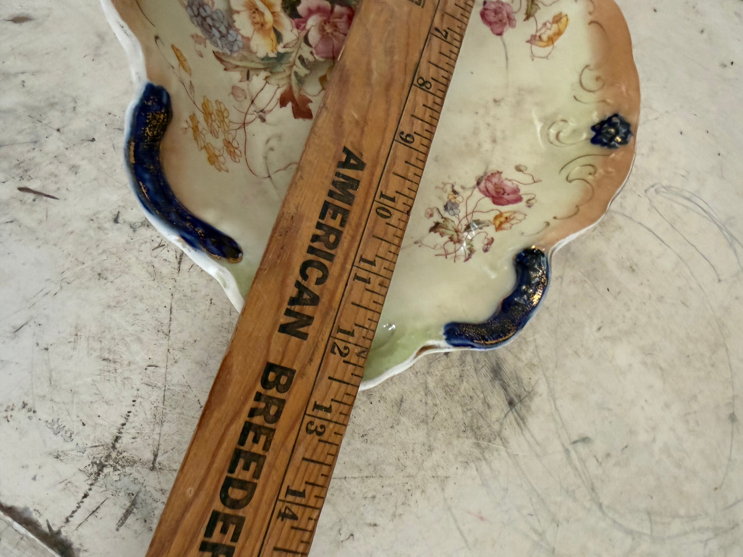 Antique Dovedale Ironstone Serving Bowl