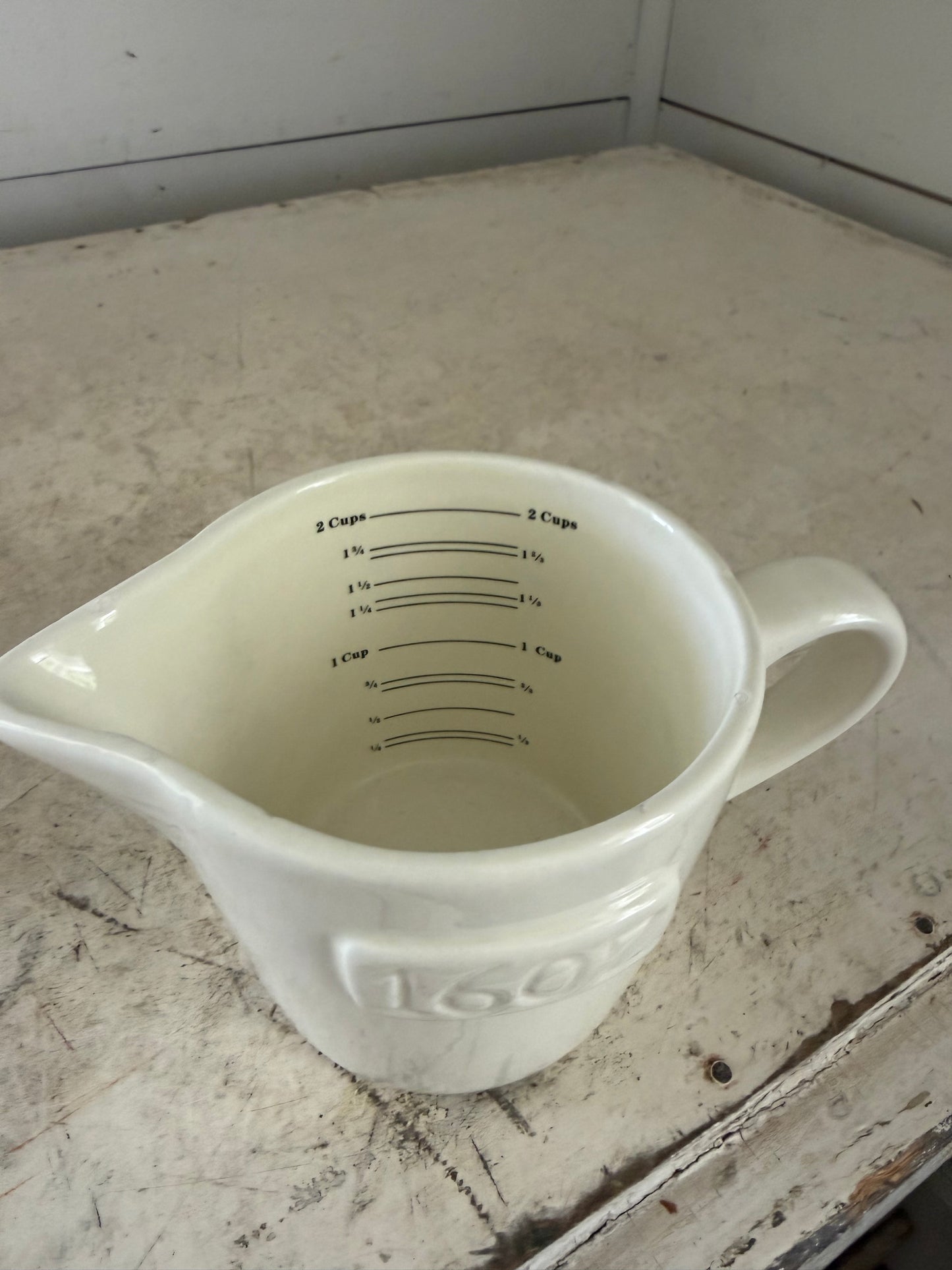 16oz 2 cup Measuring Bowl Kitchen Stoneware