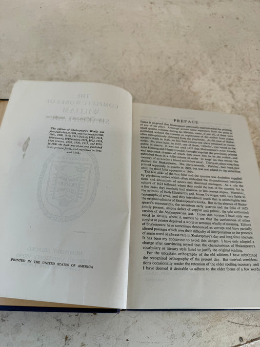 The Complete Works of William Shakespeare