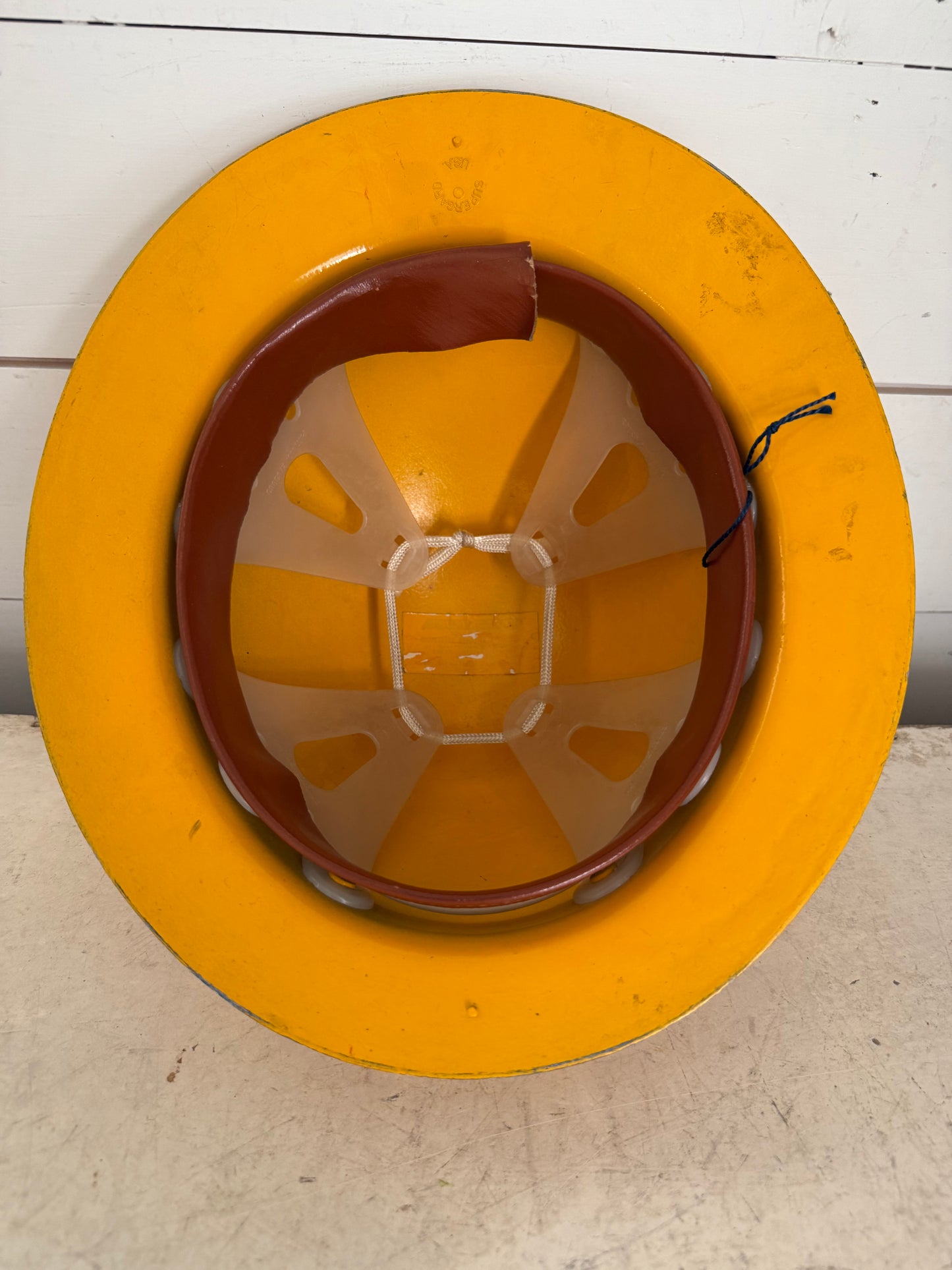 Vintage MSA Skullgard full-brim hard hat - Westco of Wyoming Equipment Supply & Tractor Co