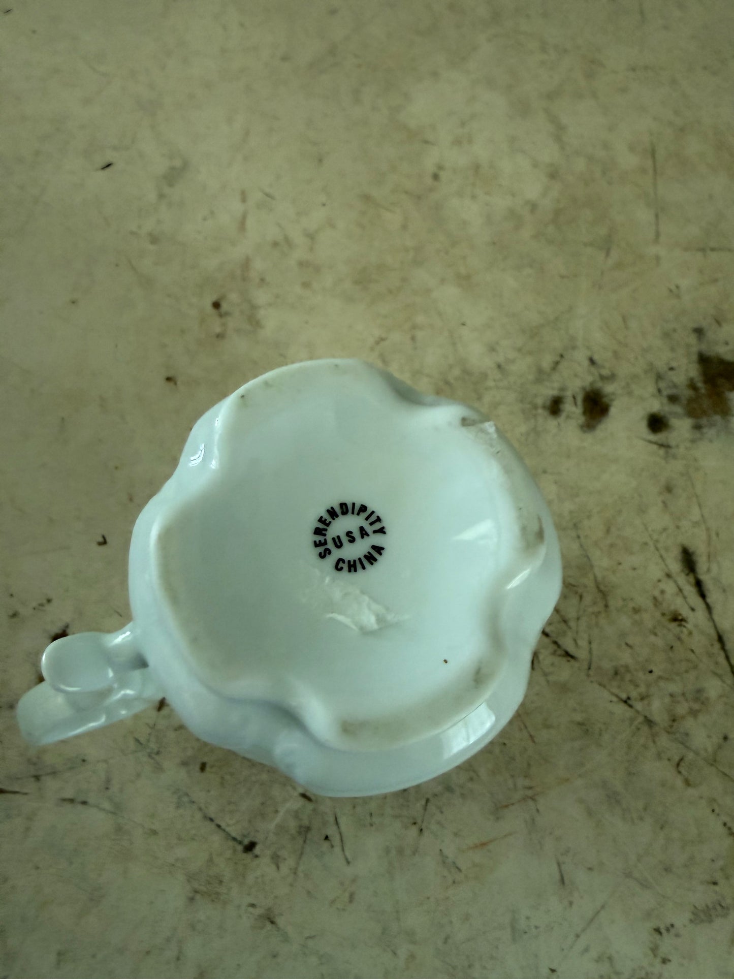Antique Floral Mug