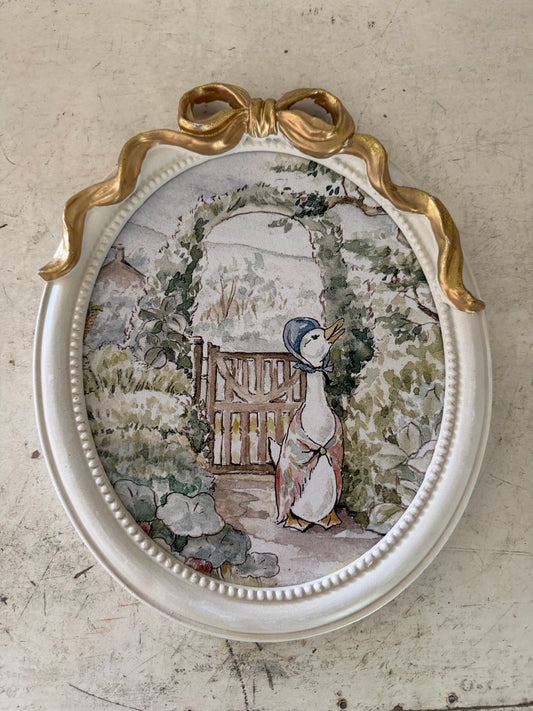 Oval Frame with Bow - Will Get Art