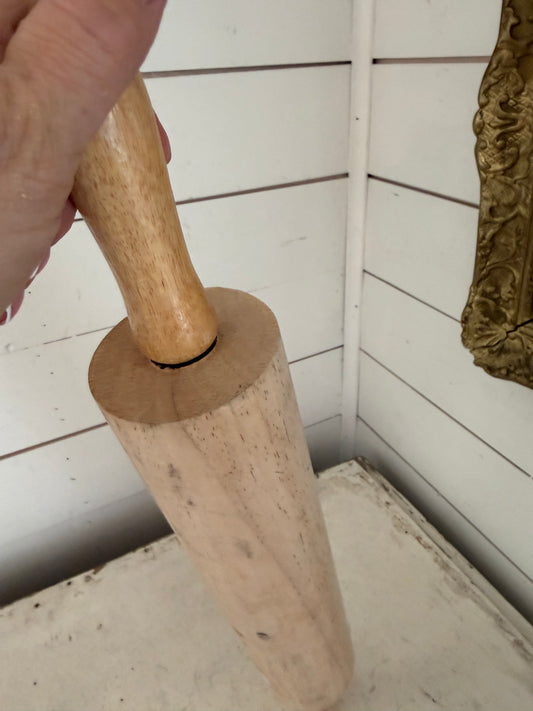 Oversize rolling pin Will get makeover