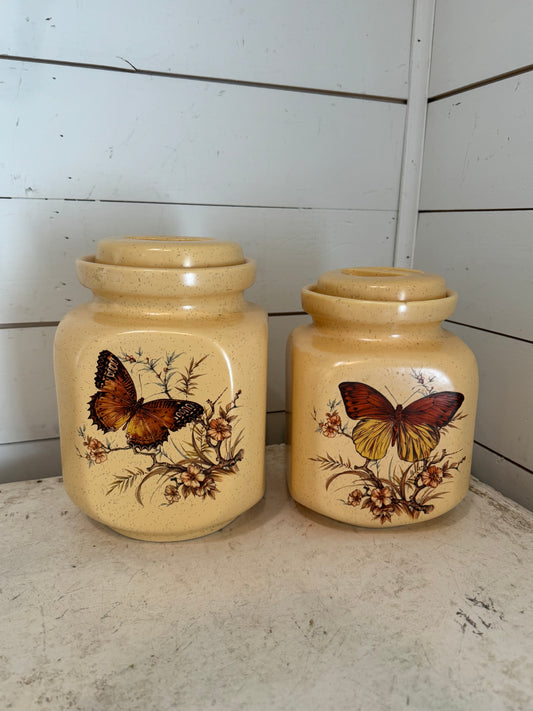 Treasure Craft Boho Butterfly Canister Set