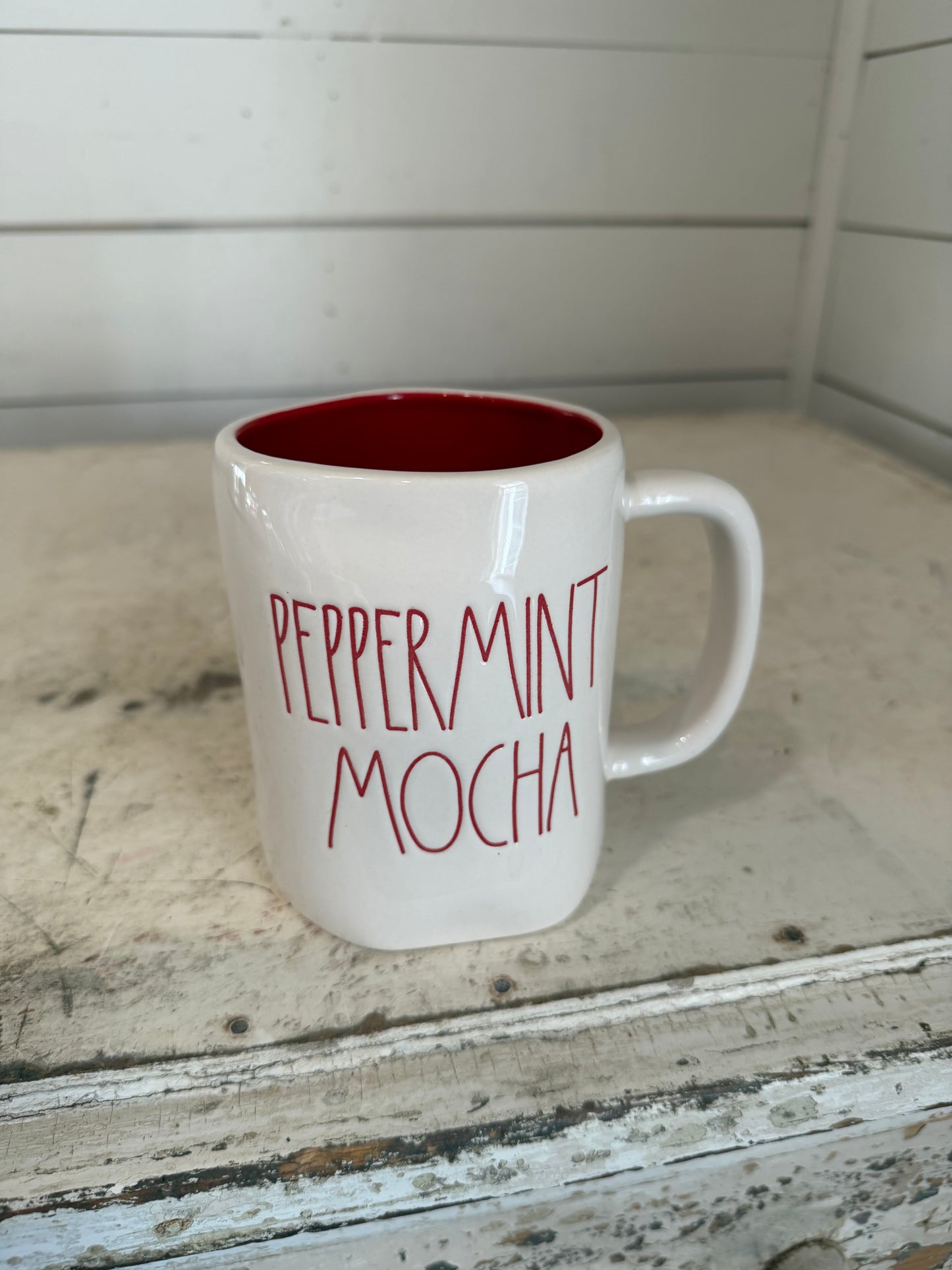Rae Dunn Peppermint Mocha Mug