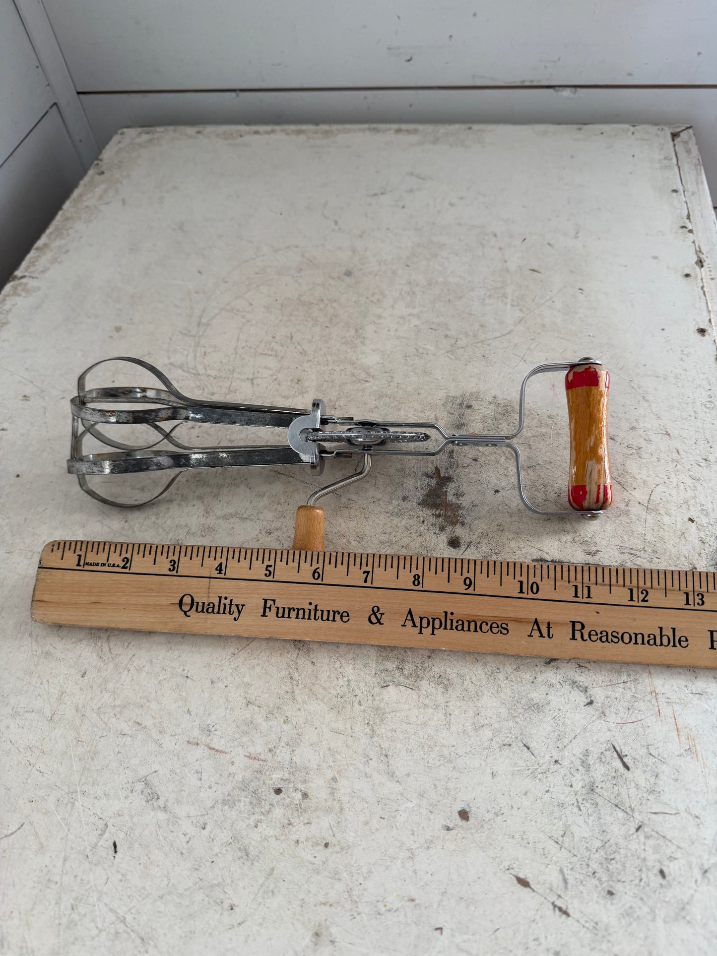 Vintage Rotary Hand Held Egg Beater