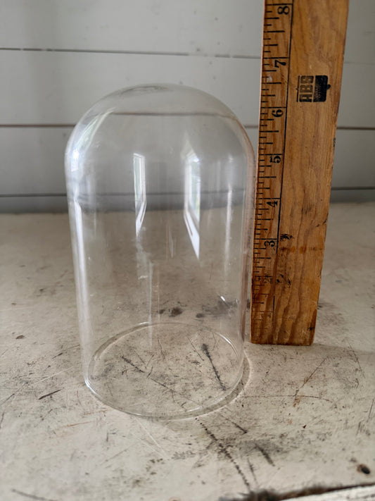 7” Tall Glass Cloche