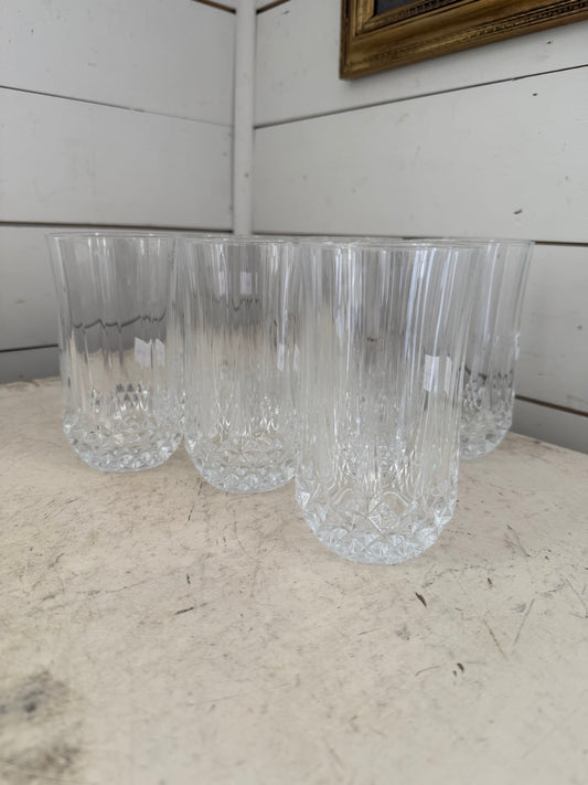 Cristal D'Arques Longchamp glass Tumbler - Crystal - sold individually