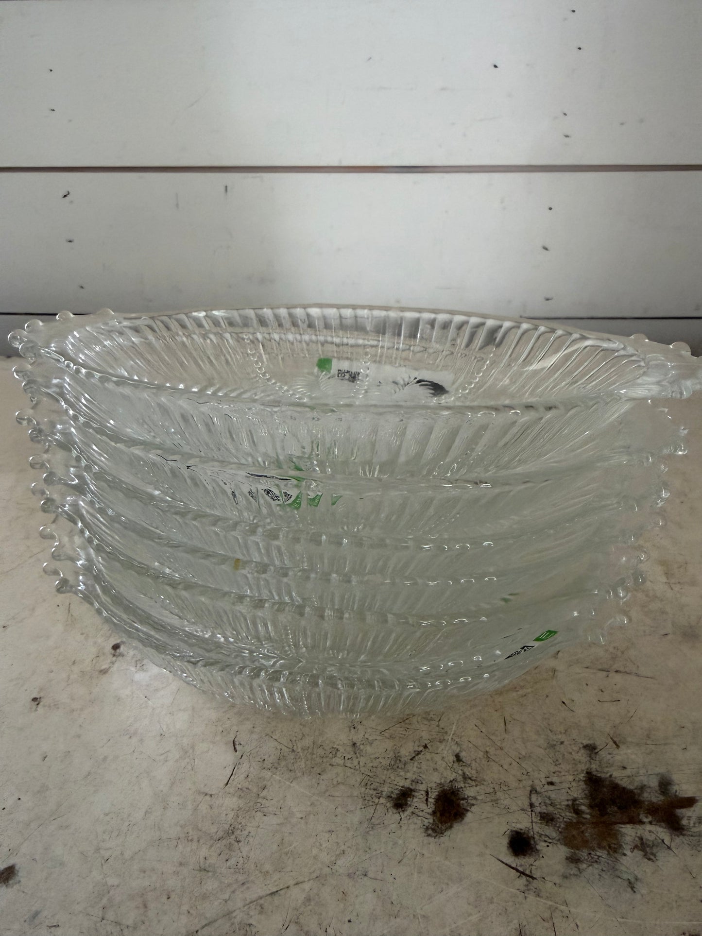 Vintage Glass Anchor Hocking Number 124 Relish Dish 1950s sold individually