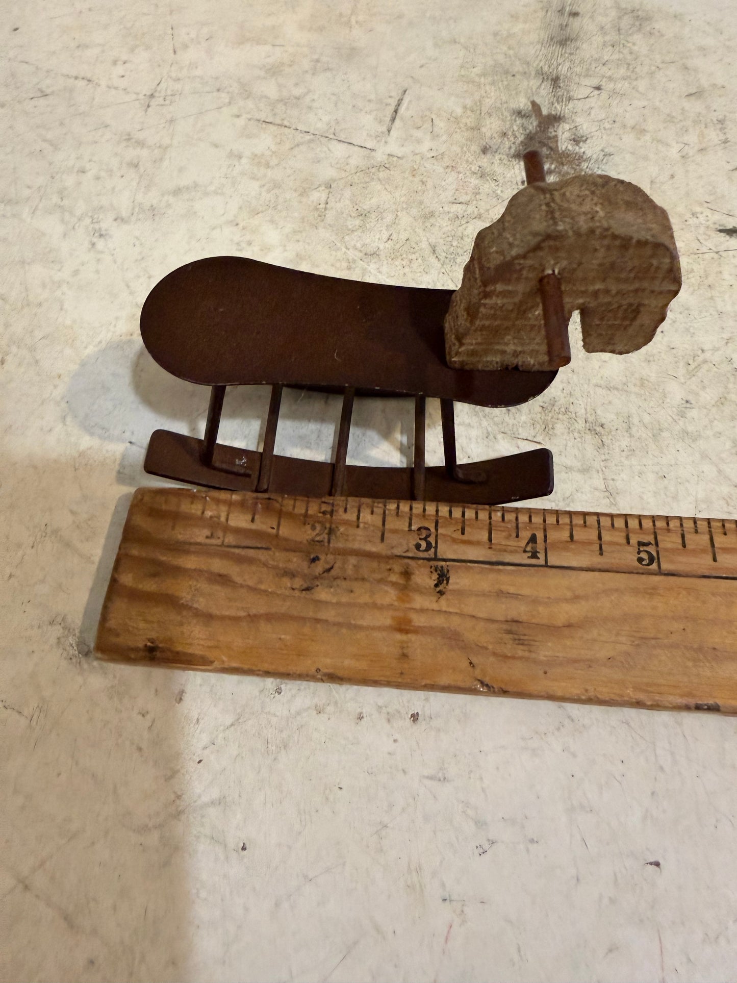 Miniature Vintage Rocking Horse