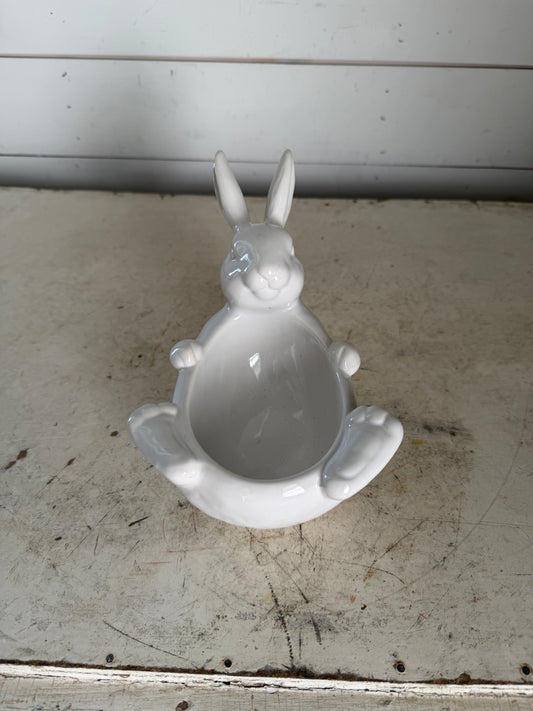 Pottery Barn Bunny Belly Bowl Candy Dish