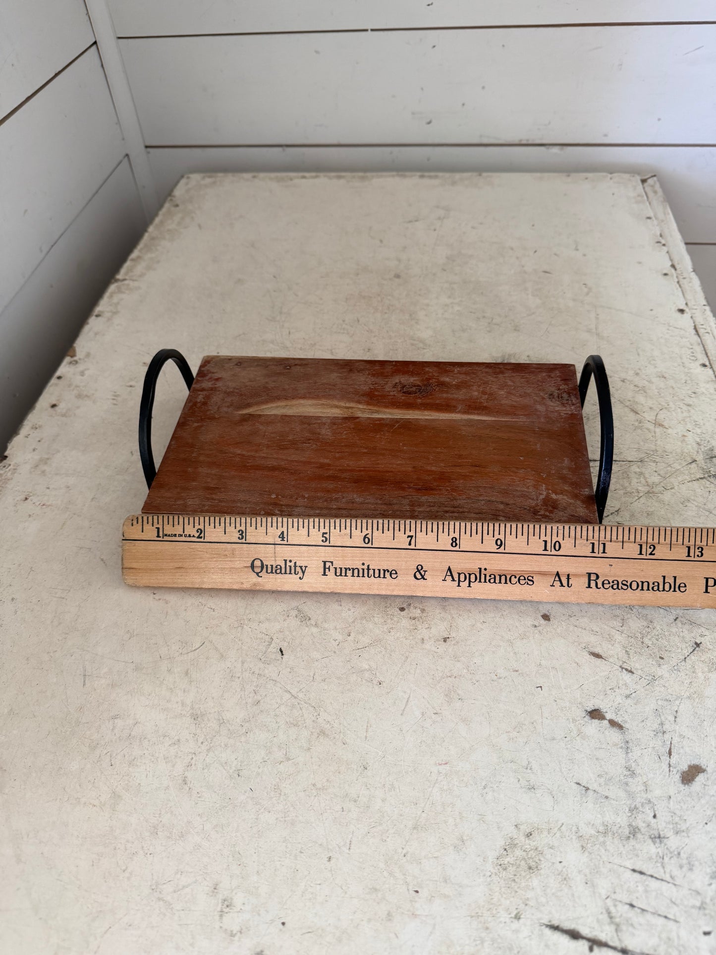 Wood Serving Tray With Handles - Will Get Makeover