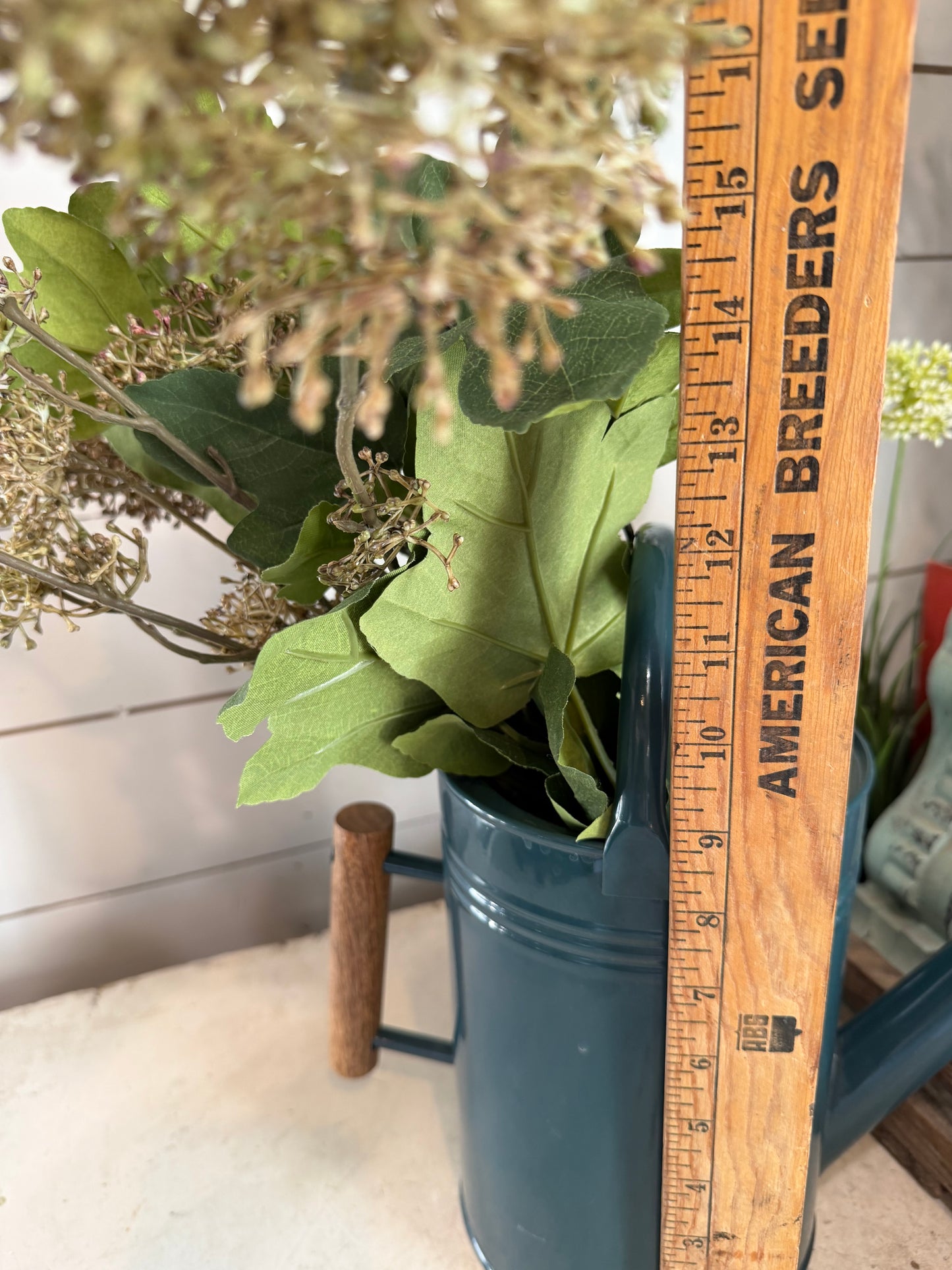 Hearth and Hand watering can - greenery not included