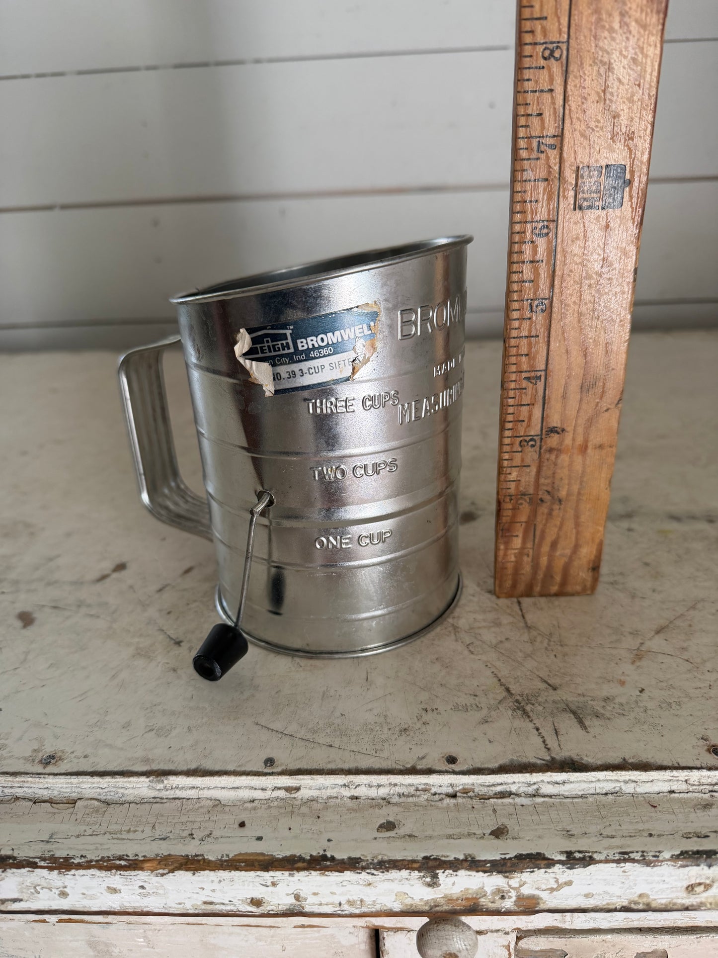 Bromwells Measuring Sifter - Will Get Makeover