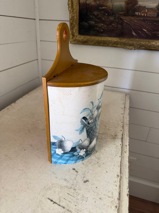 Wood Kitchen Plastic Bag Holder - Will Get Makeover