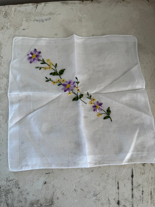 Embroidered Cloth Napkin