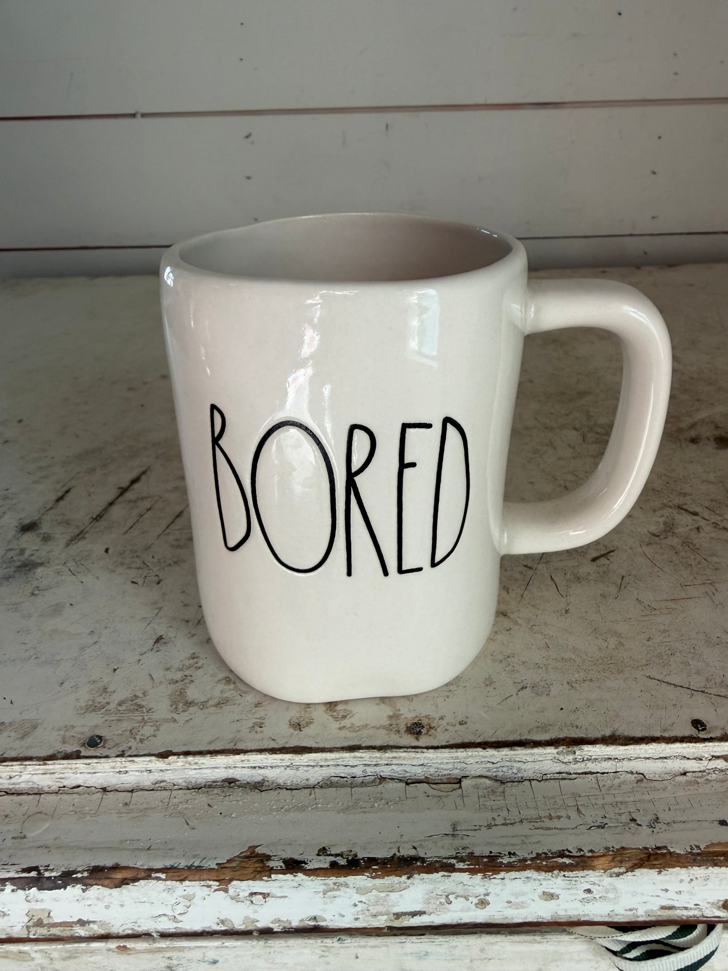 Bored Rae Dunn mug