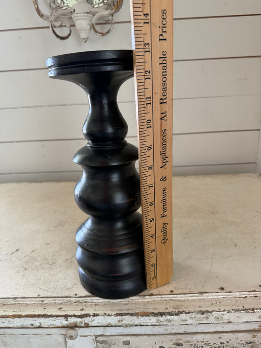 Large turned, candlestick will get makeover