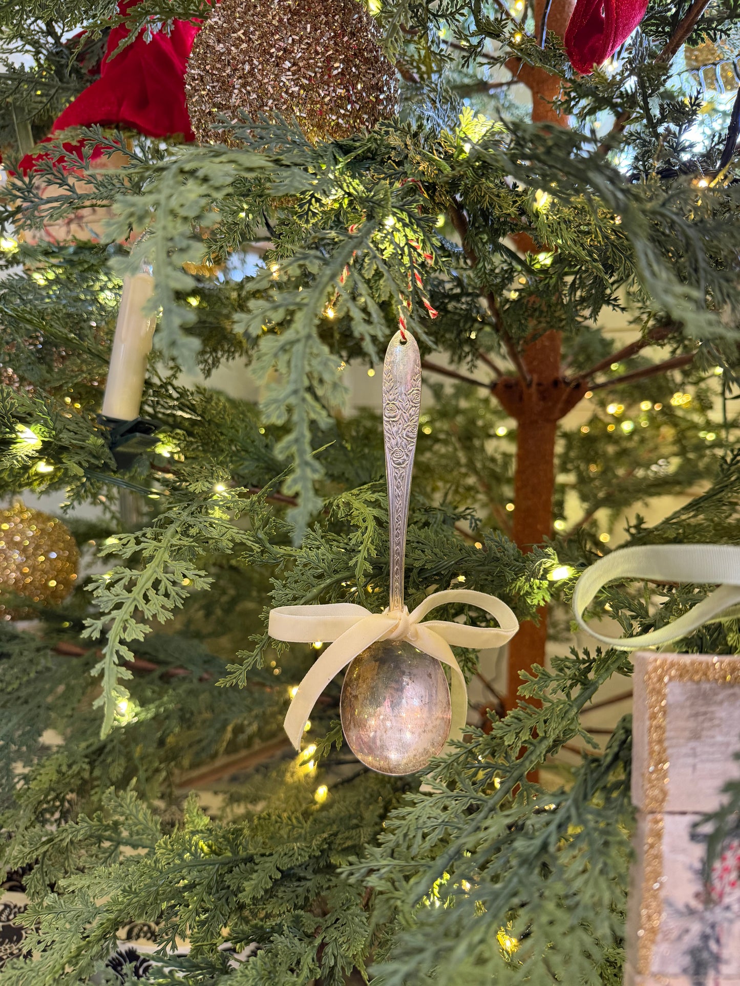 Tarnished Silverware Ornaments