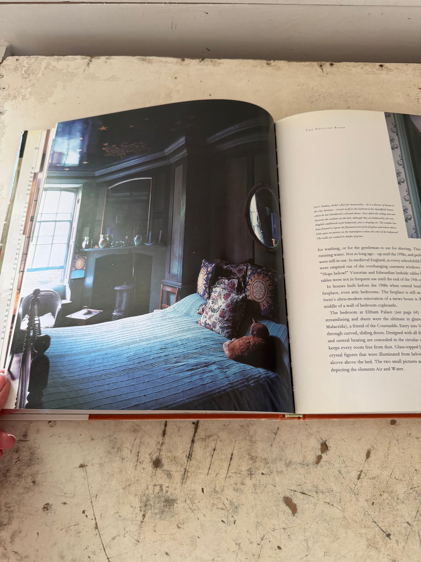 The English Room by Chippy Irvine, featuring photography by Christopher Simon Sykes and an introduction by Keith Irvine