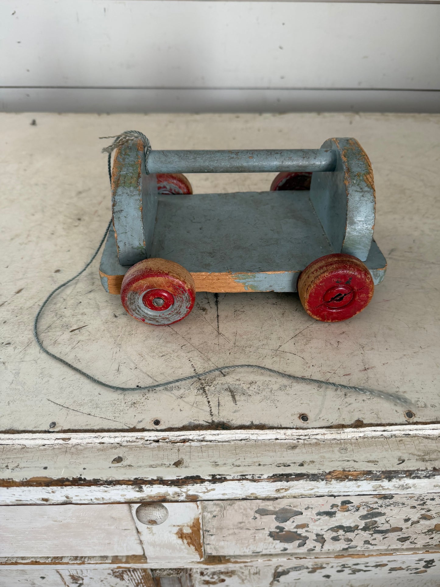 Vintage Wooden Pull Toy