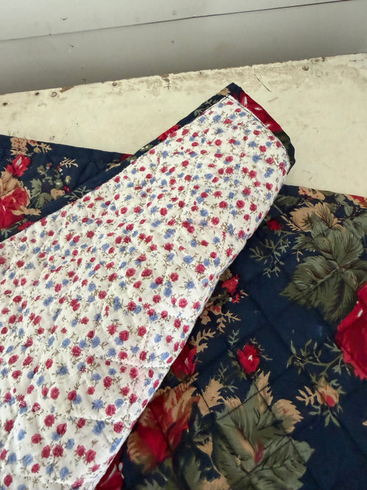 Ralph Lauren Garden Gatehouse quilted placemat sold individually