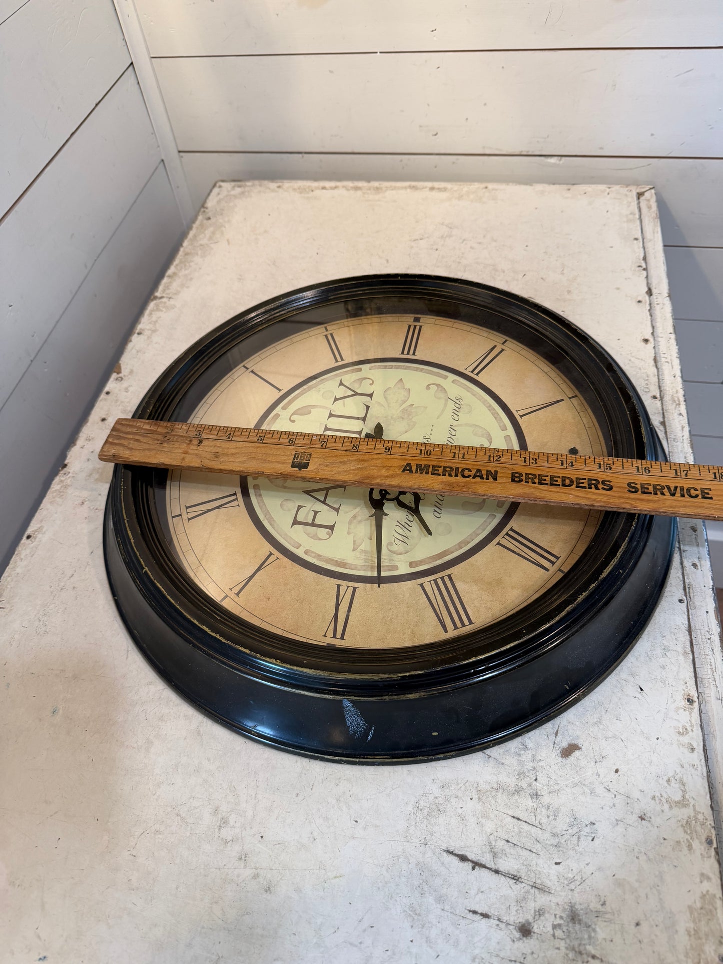 Round Family Wall Clock - Will Get Art