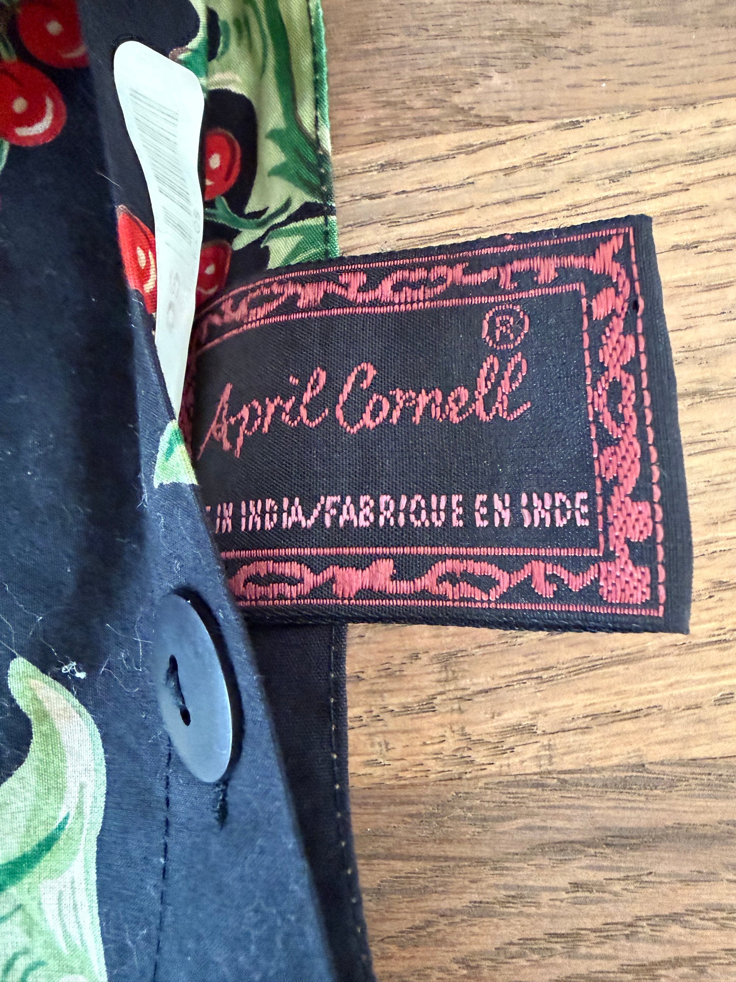 April Cornell Holly Wreath Pattern Pillow Sham