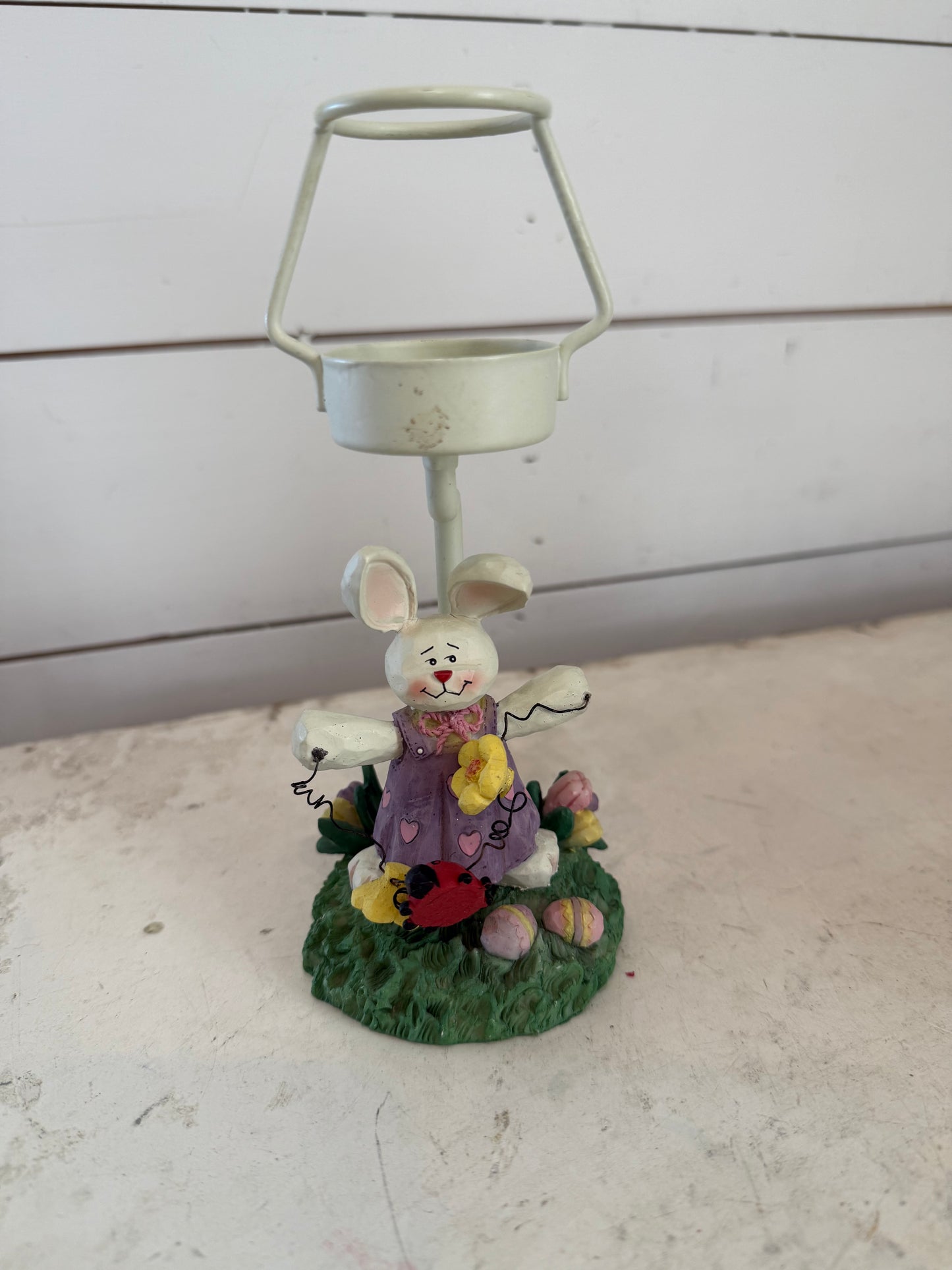 Bunny tea light holder