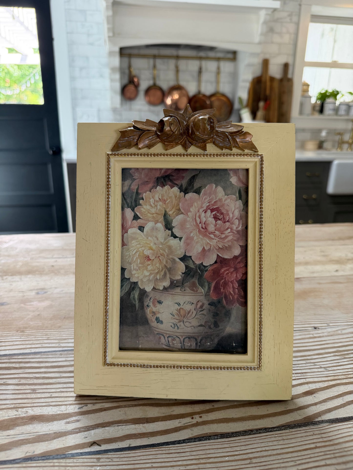 French Country Frame with Art