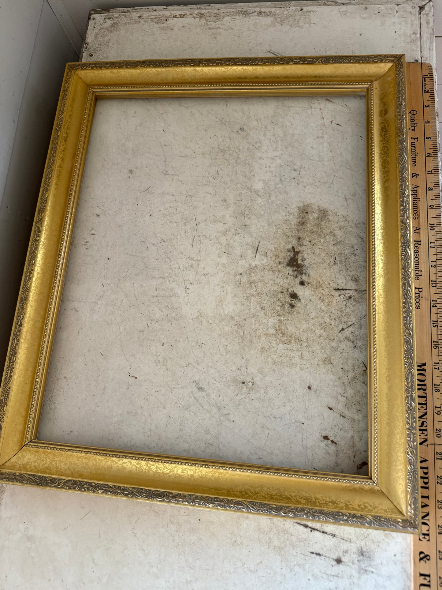 Oversized Gold Frame will get art