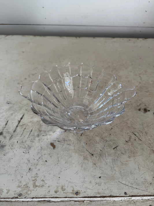 Clear Glass Bowl Cambridge Cascade Style