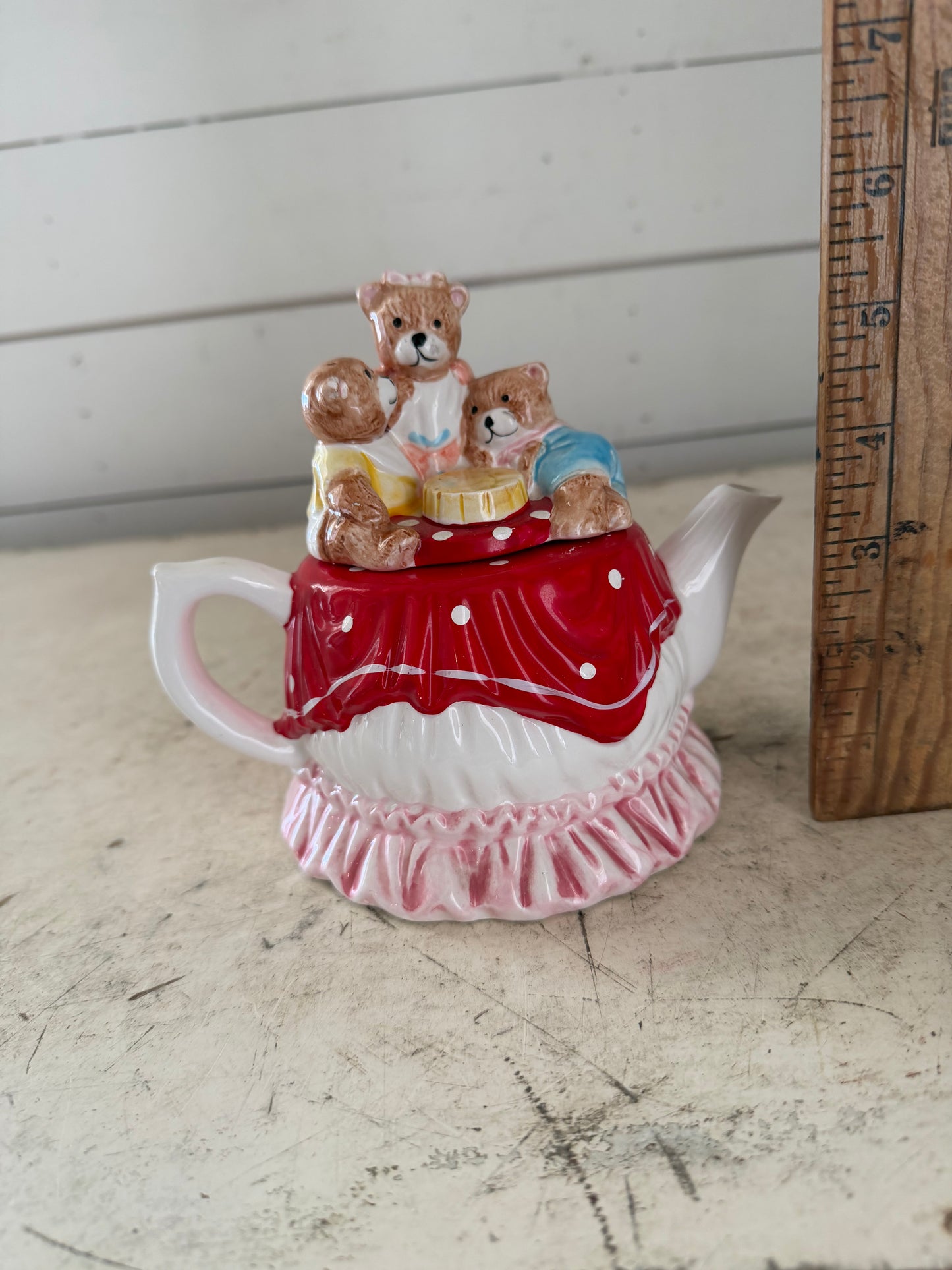 Teddy Bear Tea Party Tea Pot