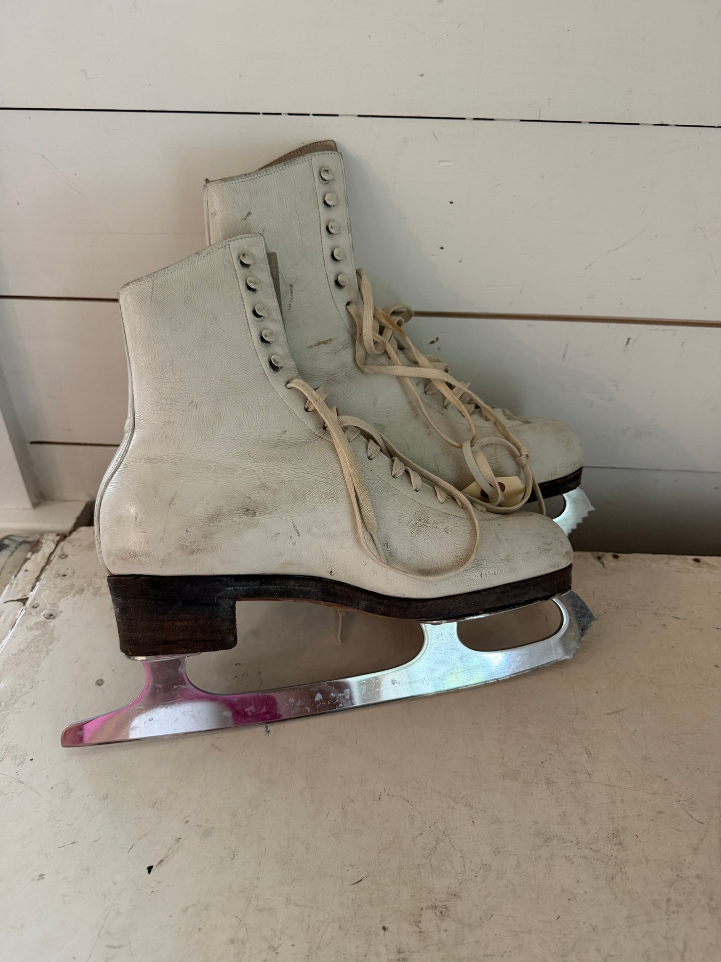 Pair of vintage ice skates