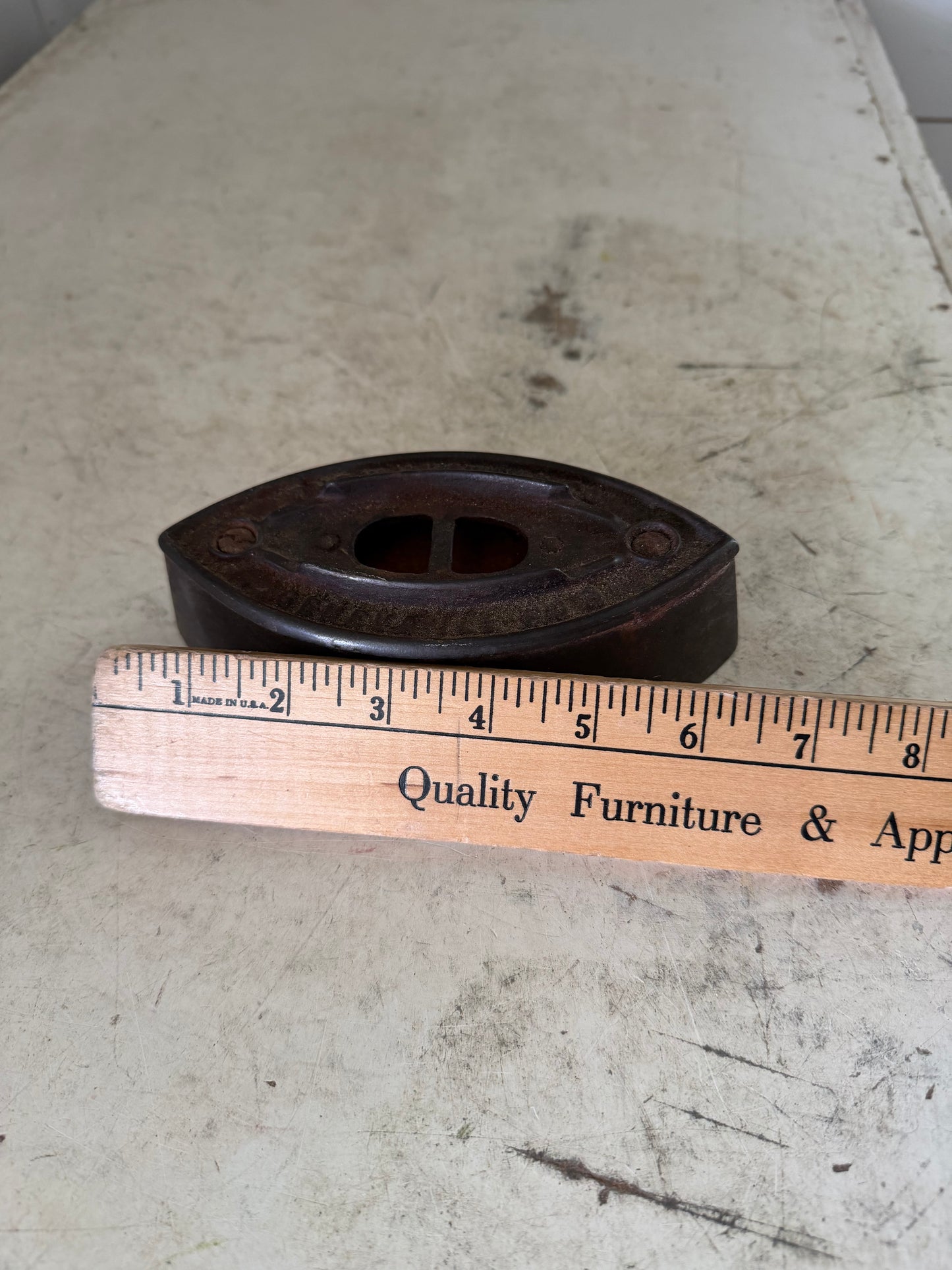 Antique Vintage Cast Iron Geneva