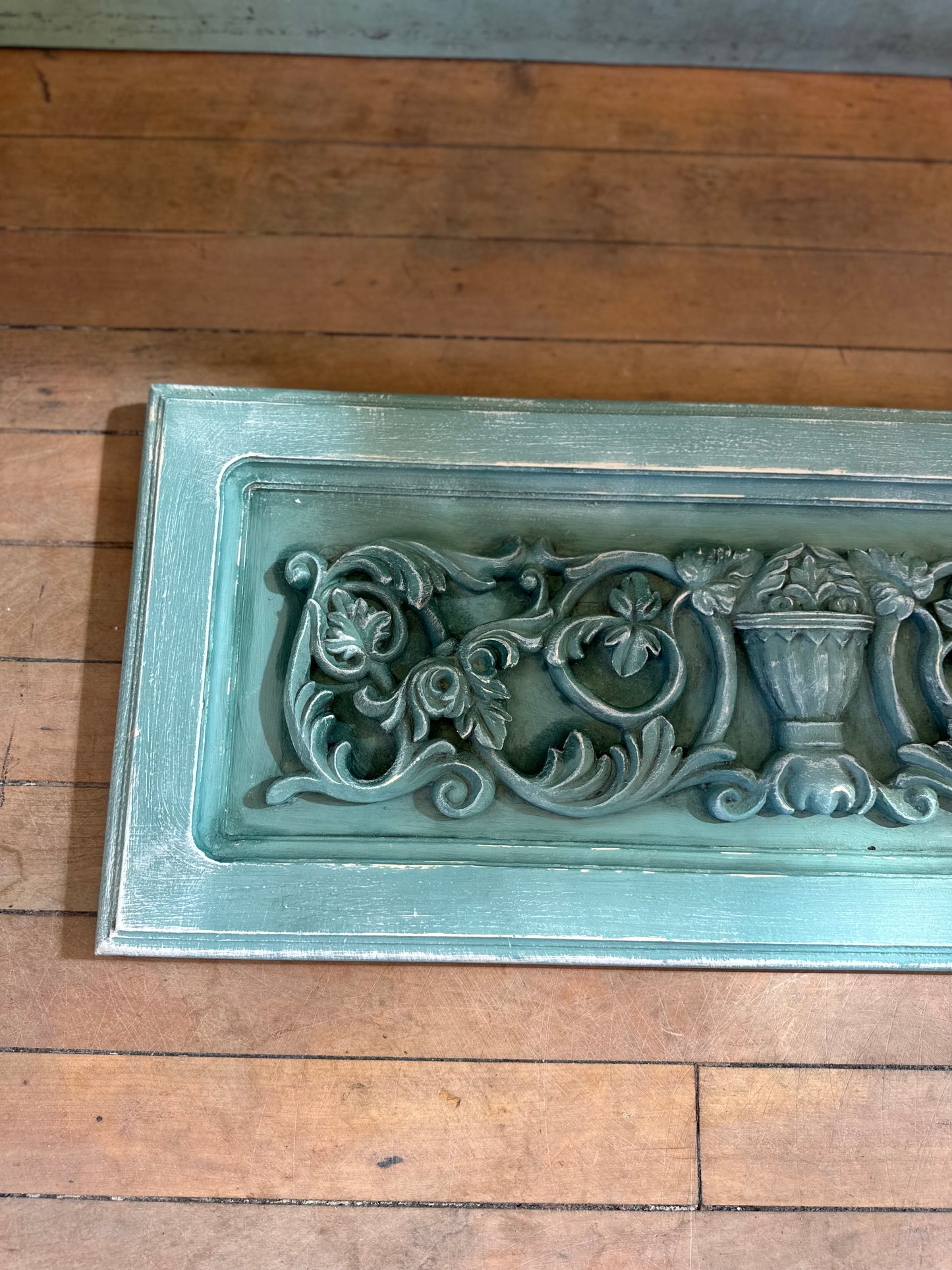 Hand Painted Architectural salvage Decor
