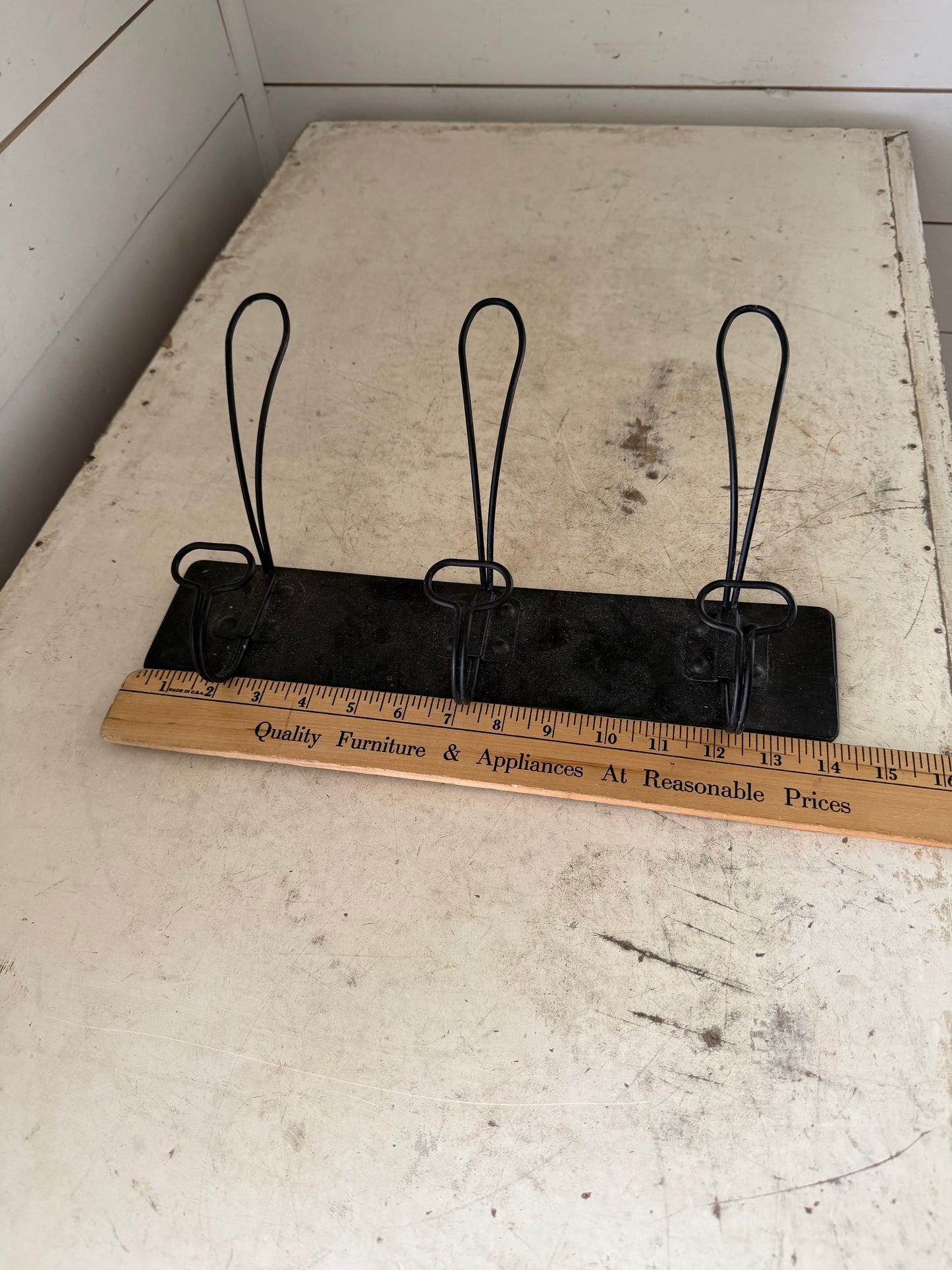 Metal 3 hook Door Rack