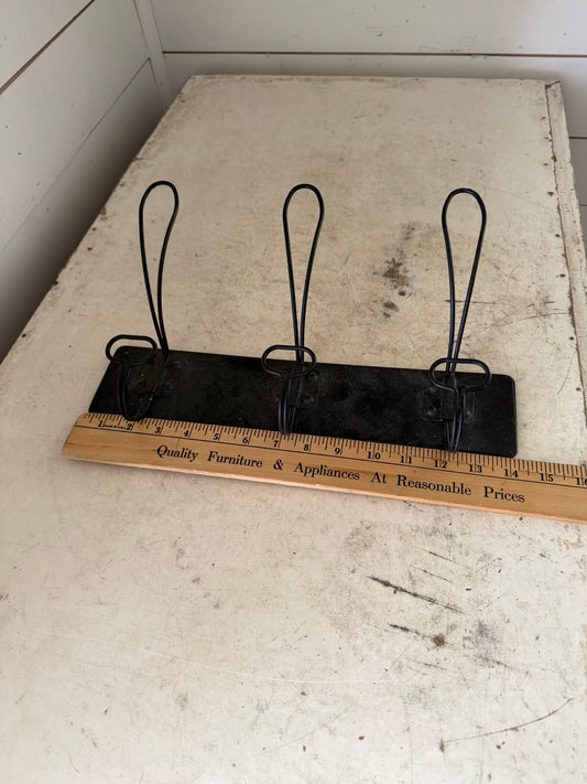 Metal 3 hook Door Rack