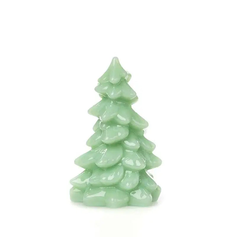 Mosser Glass Holiday Collection 2.75" Tree Figurine | Jadeite