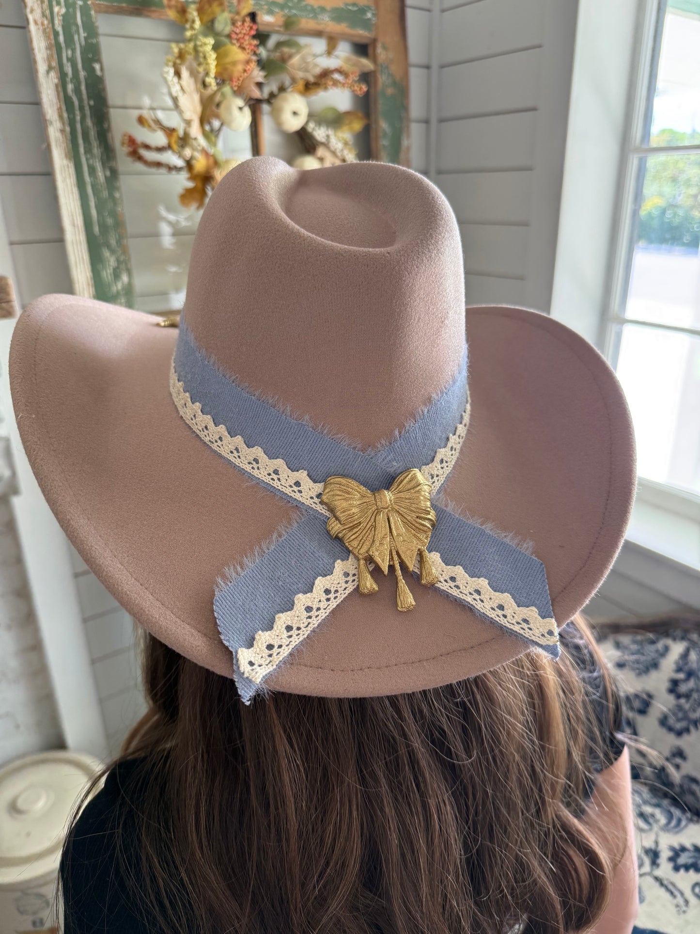 Cowgirl Hat - Custom Embelished - D