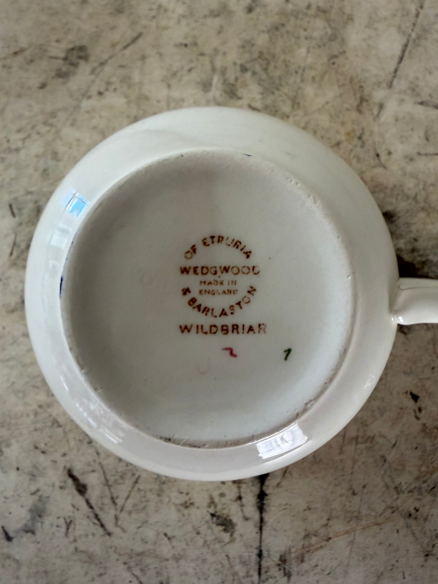 Wedgwood Etruria Barlaston WILDBRIAR COFFEE TEA CUP