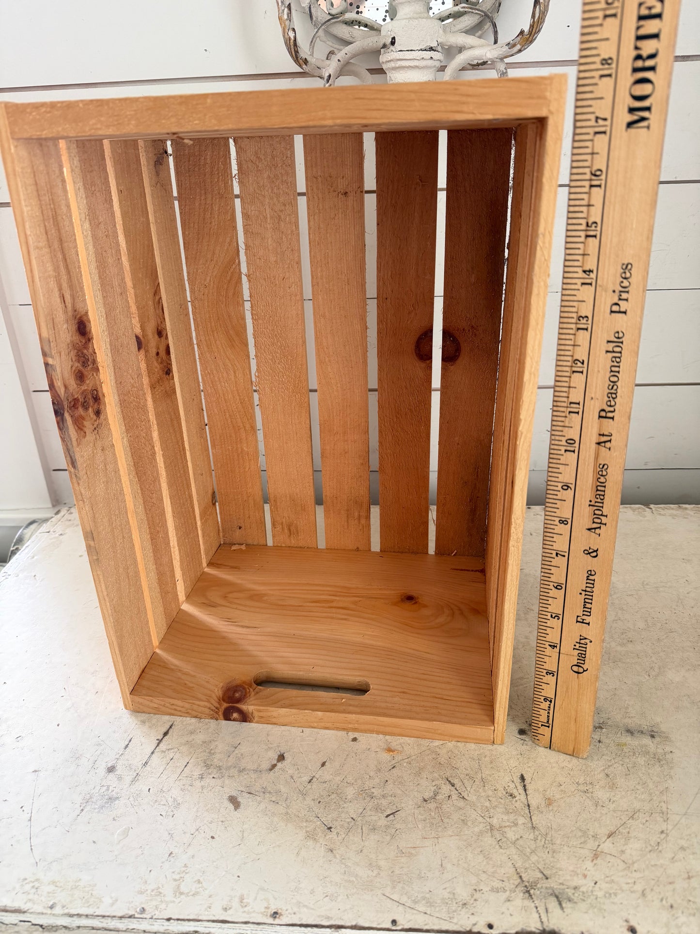 Pine Storage Crate - Will Get Makeover
