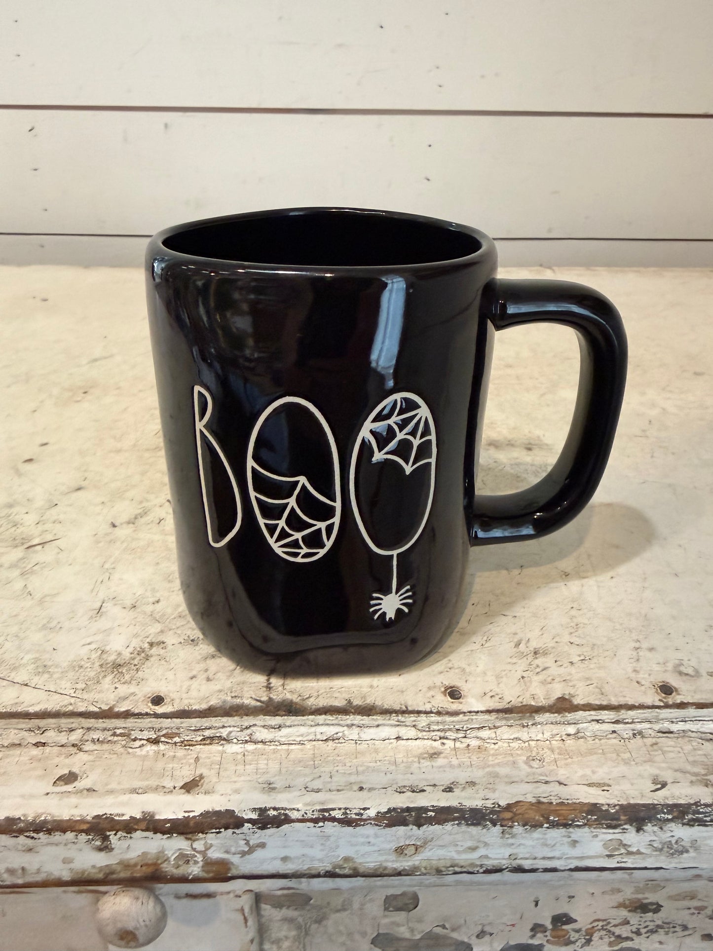 Rae Dunn "Boo" Halloween mug