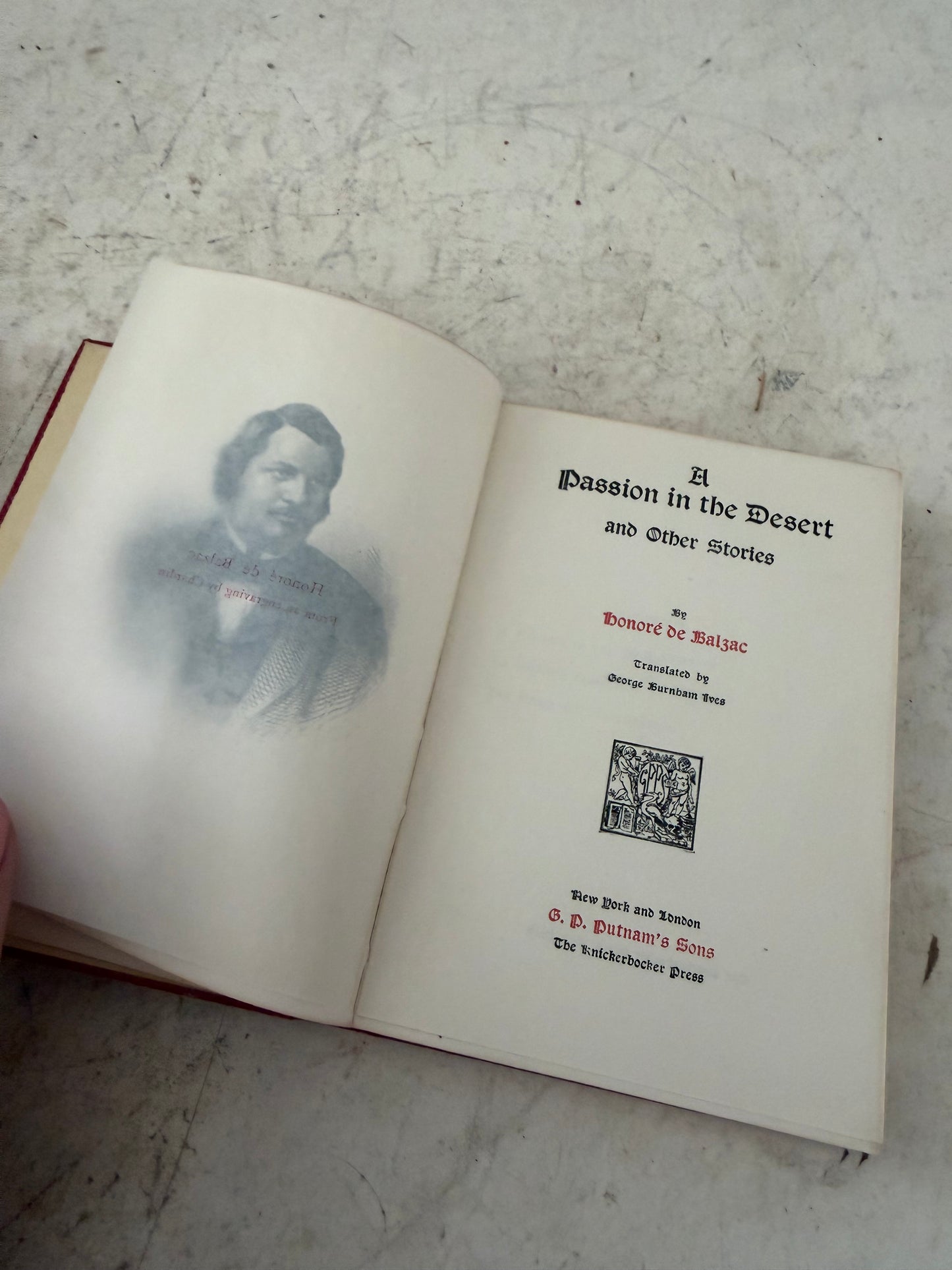Set of Three Shakespear Antique Red Books