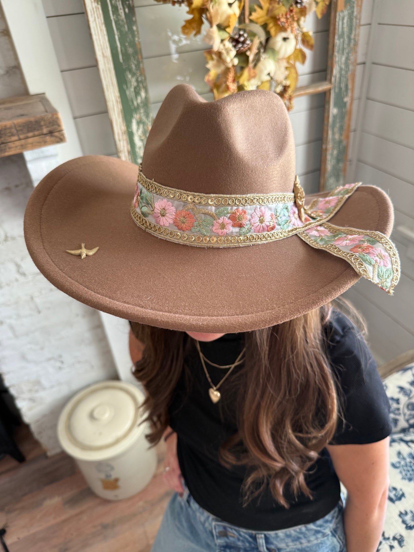 Cowgirl Hat - Custom Embelished - F