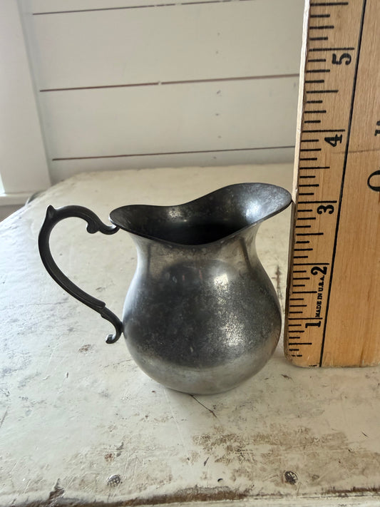 Vintage Pewter Creamer